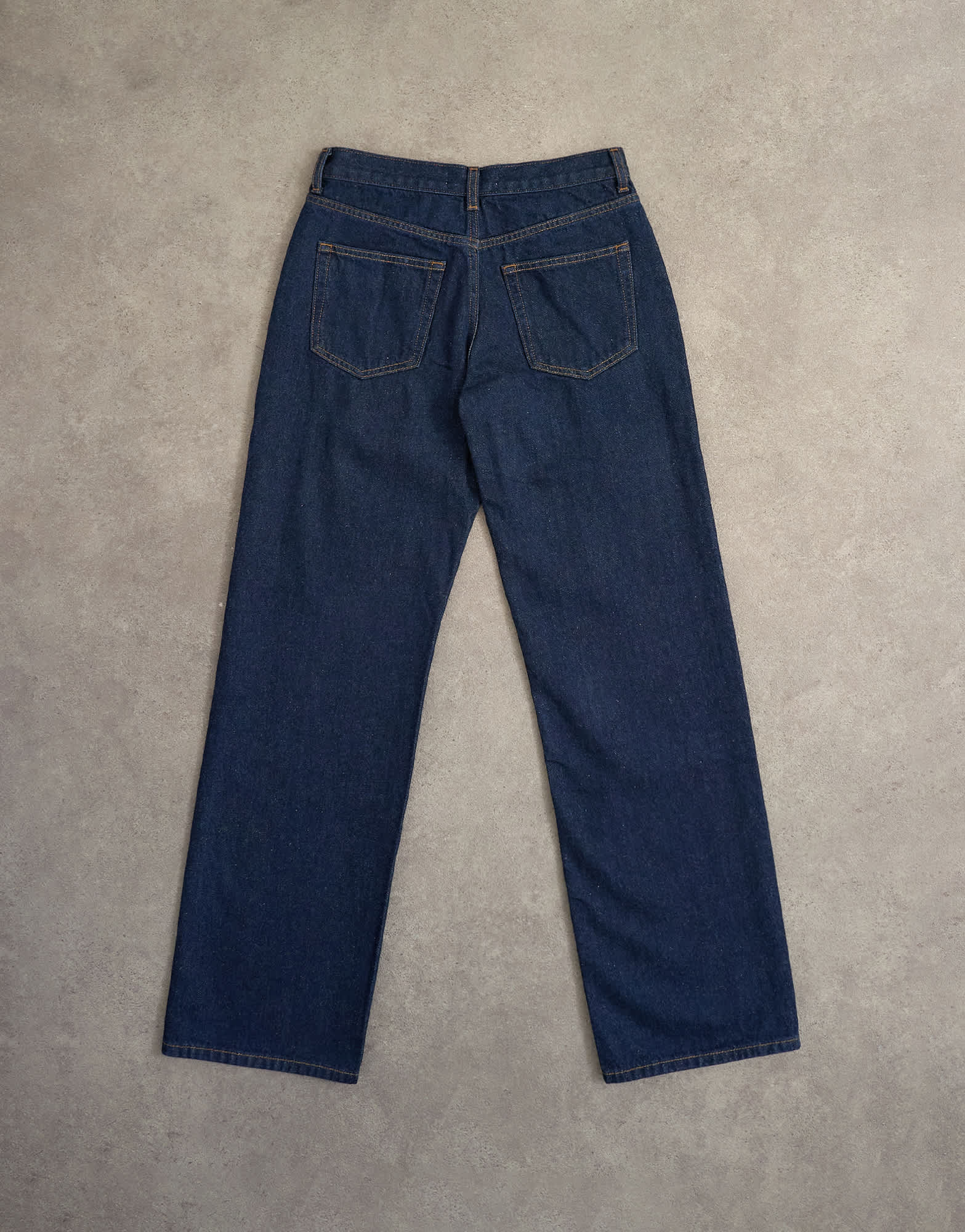 Topshop Ember low rise straight leg jeans in indigo rinse