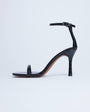 Topshop Alexi 2 part high heeled sandal in black