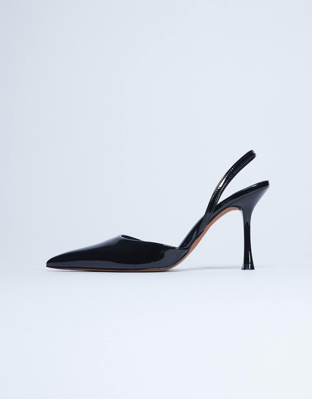 Escarpins à talons hauts Angel de Topshop en vernis noir
