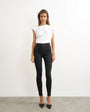 Topshop Joni high rise skinny jean in black