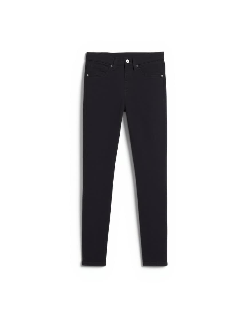 Topshop Jamie high rise skinny jean in black