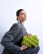 Topshop Garison bead and embellished clutch in green