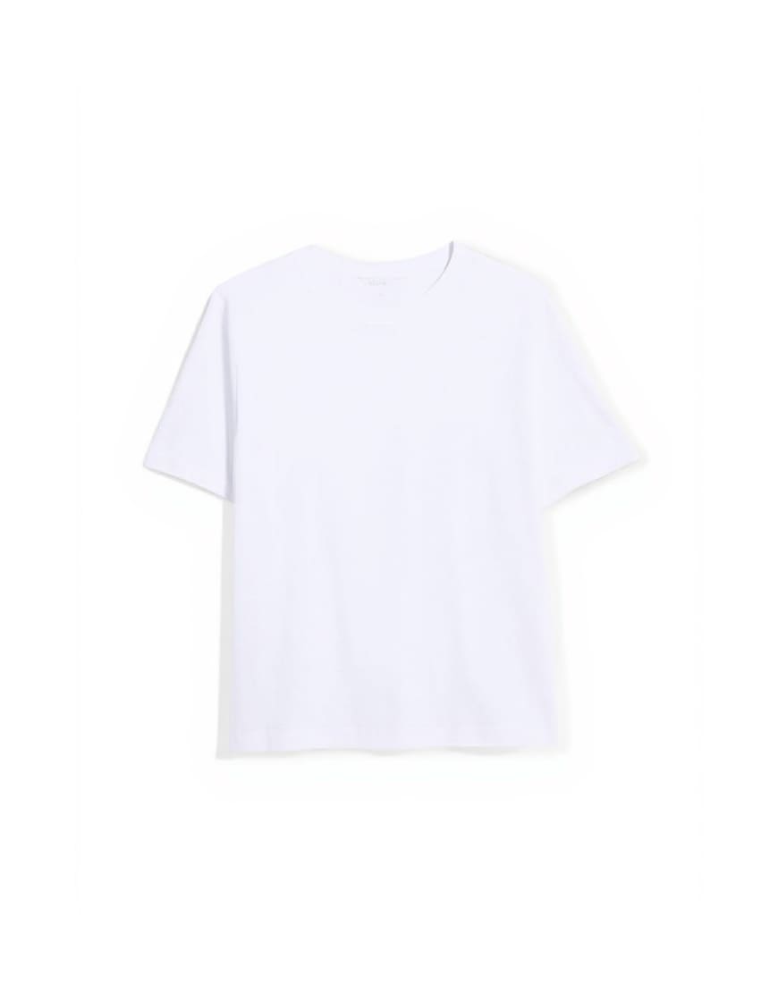 Topshop relaxed tee in white
