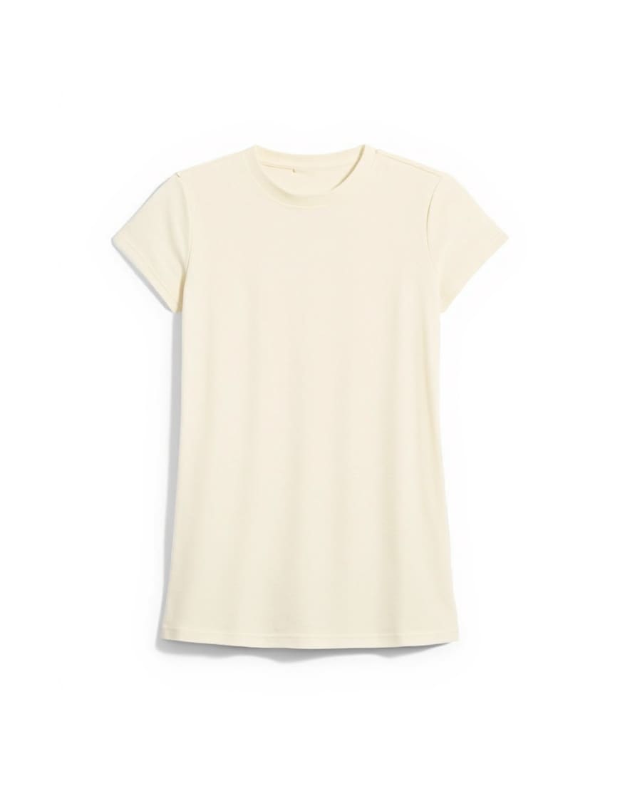 Topshop everyday tee in buttermilk