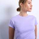 Topshop everyday tee in lilac