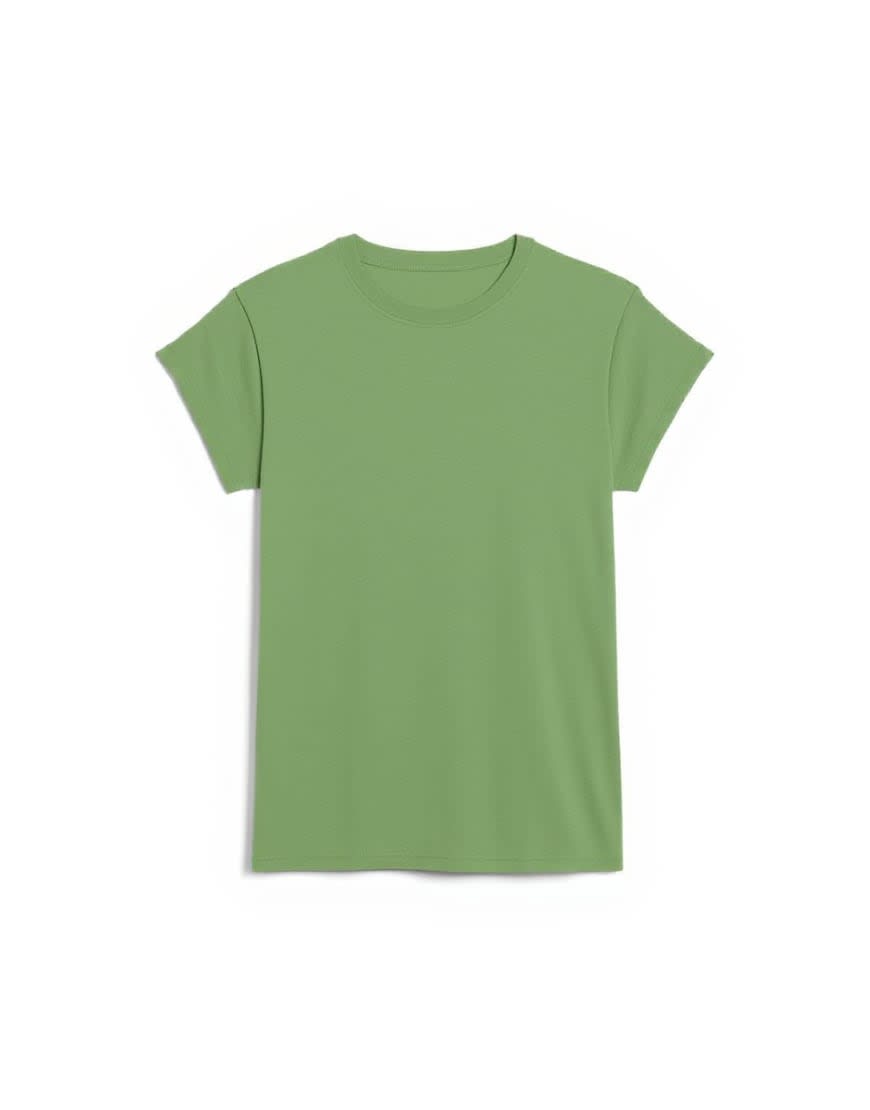 Topshop everyday tee in green
