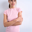Topshop everyday tee in pink