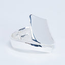 Bracelet jonc Bethany plaqué argent de Topshop