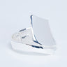 Bracelet jonc Bethany plaqué argent de Topshop