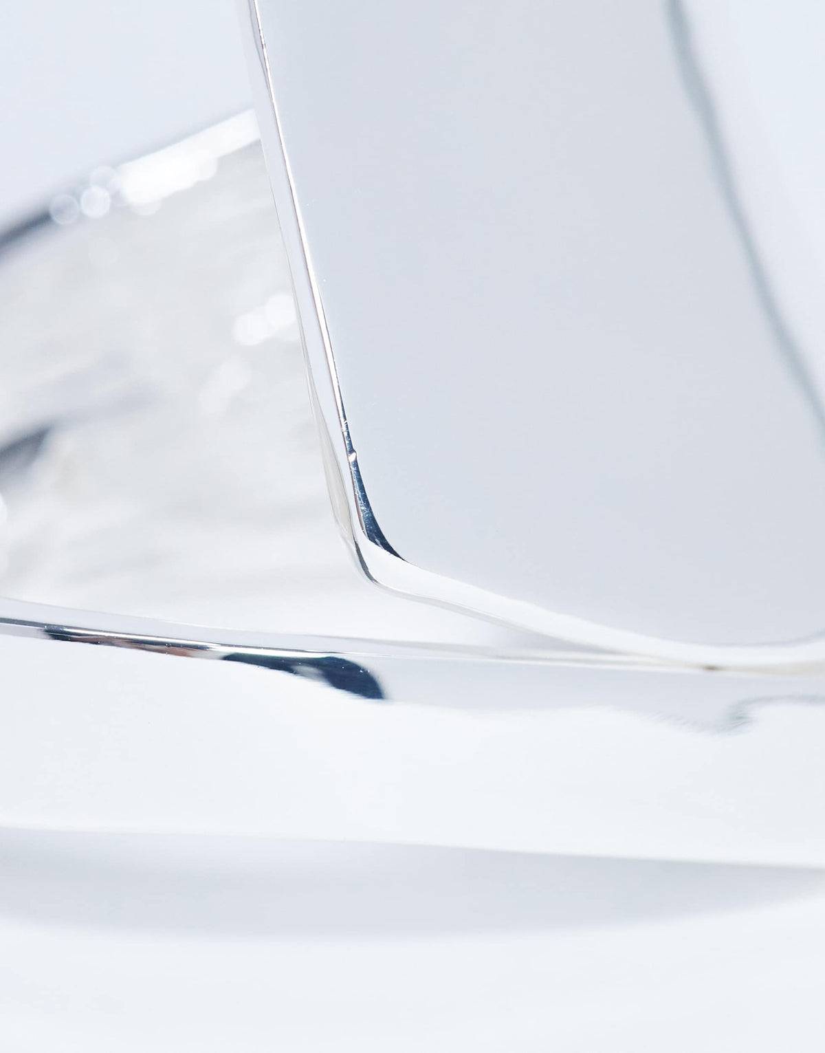 Topshop Bethany plated bangle in silver