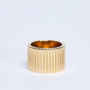 Bague Topshop Rhodes étanche en acier inoxydable doré