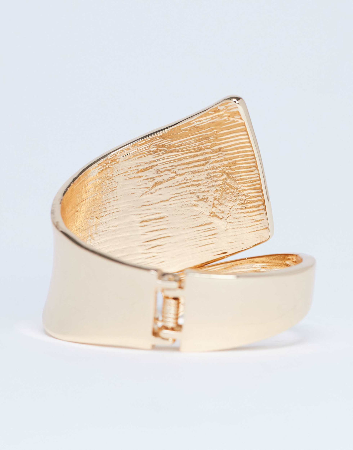 Topshop Bethany plated bangle in gold
