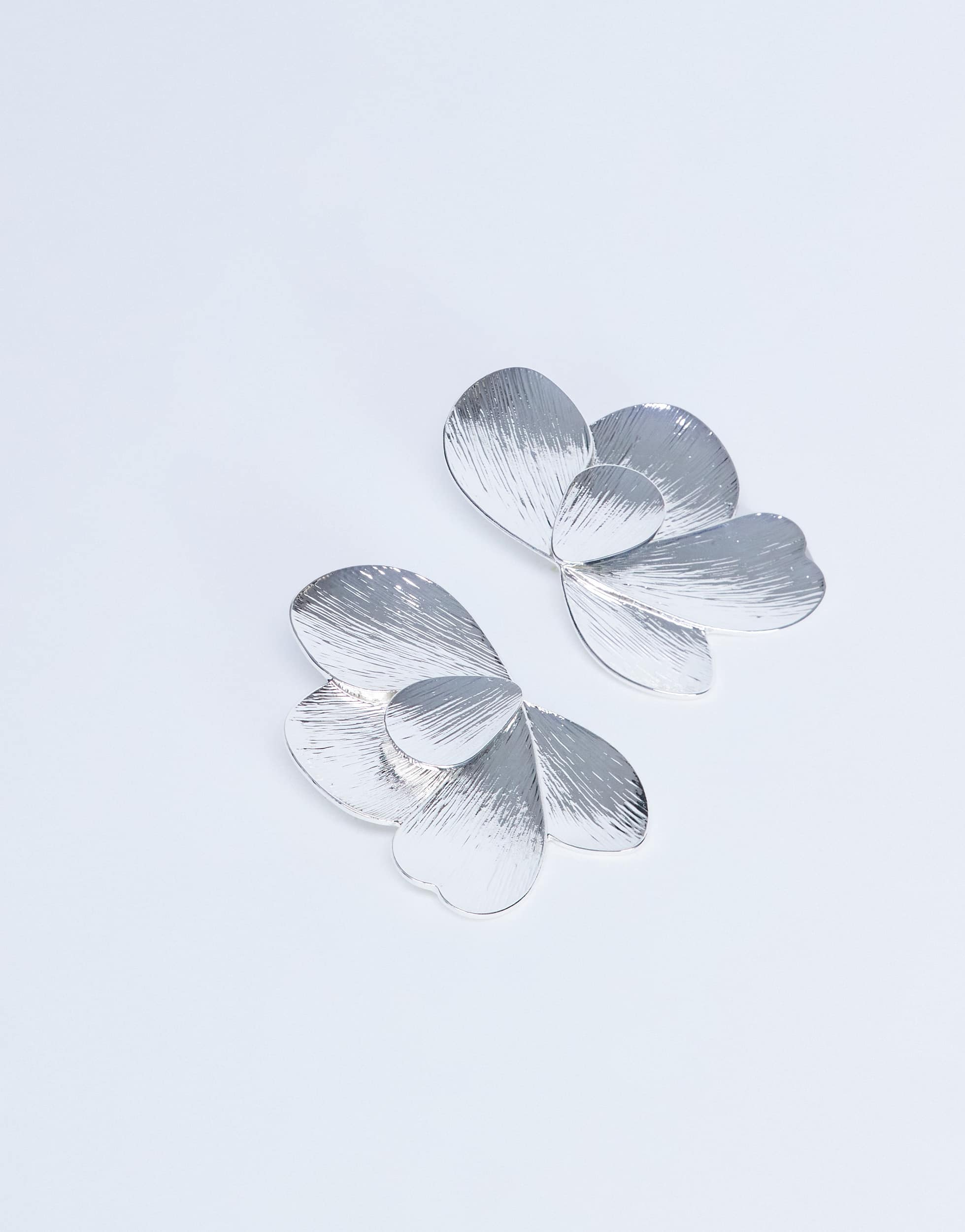 Boucles d'oreilles pendantes Topshop Birdie en argent