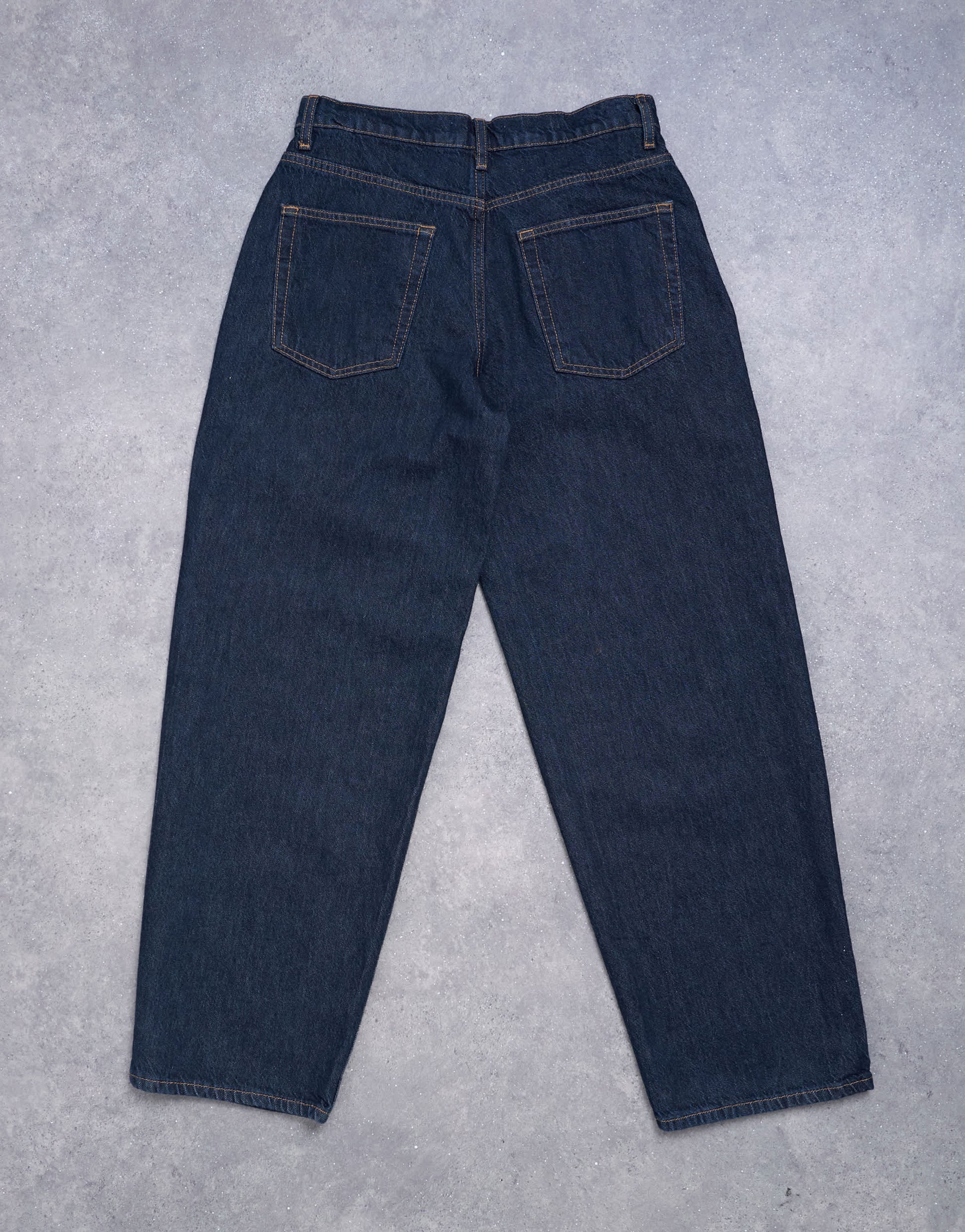 Topshop Lowrie low rise baggy jeans in indigo rinse