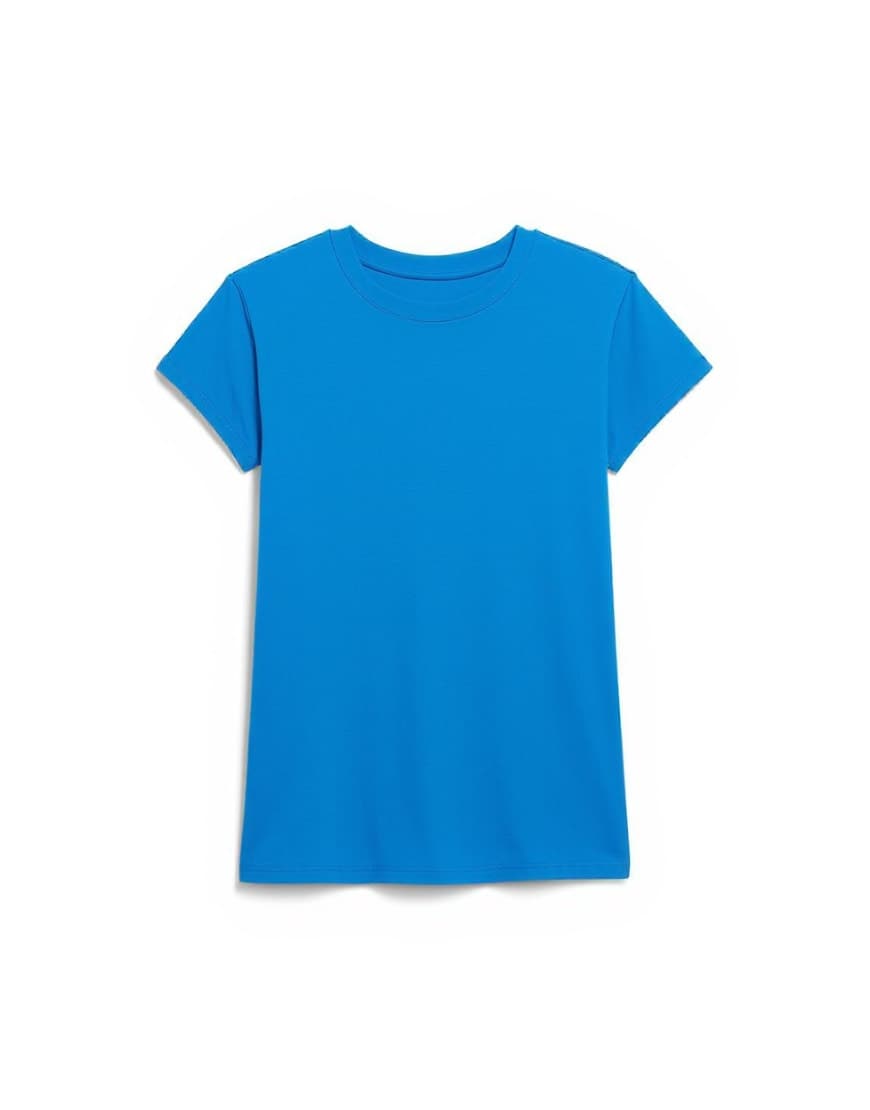 Topshop everyday tee in sapphire blue