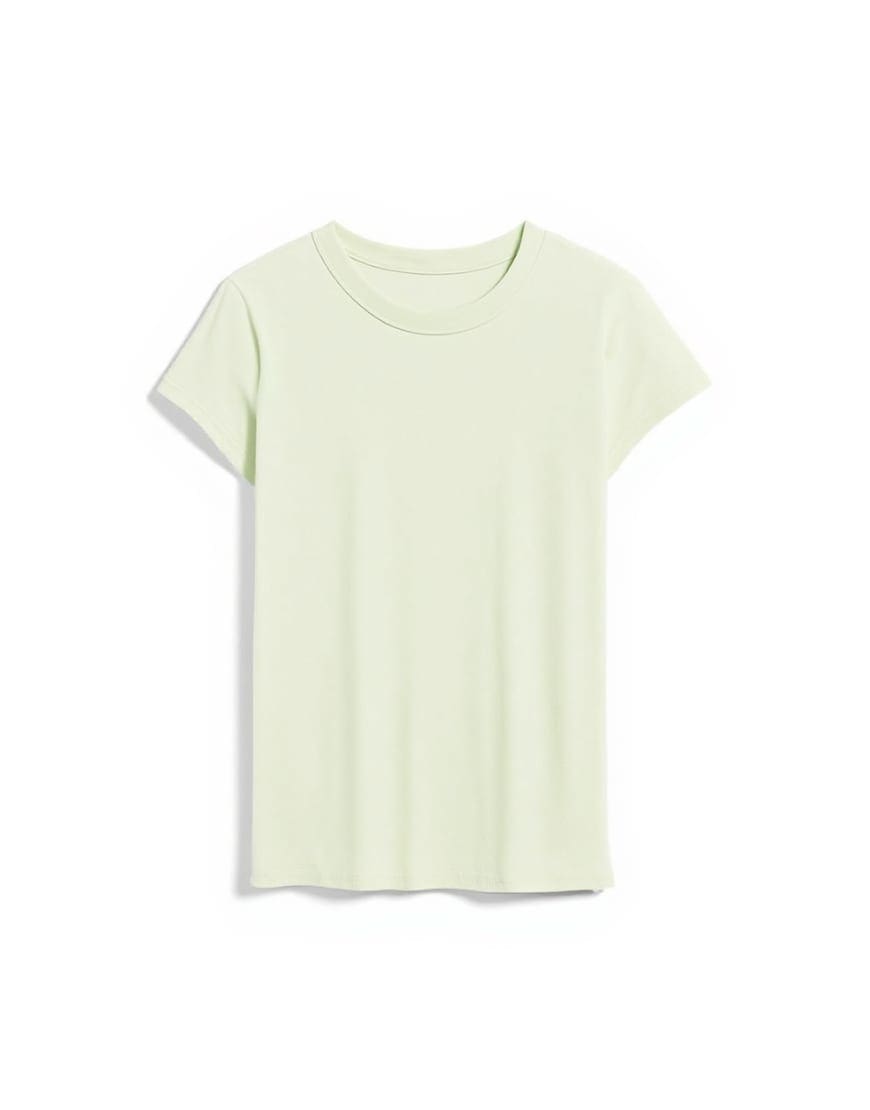 Topshop everyday tee in light green