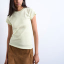 Topshop everyday tee in light green