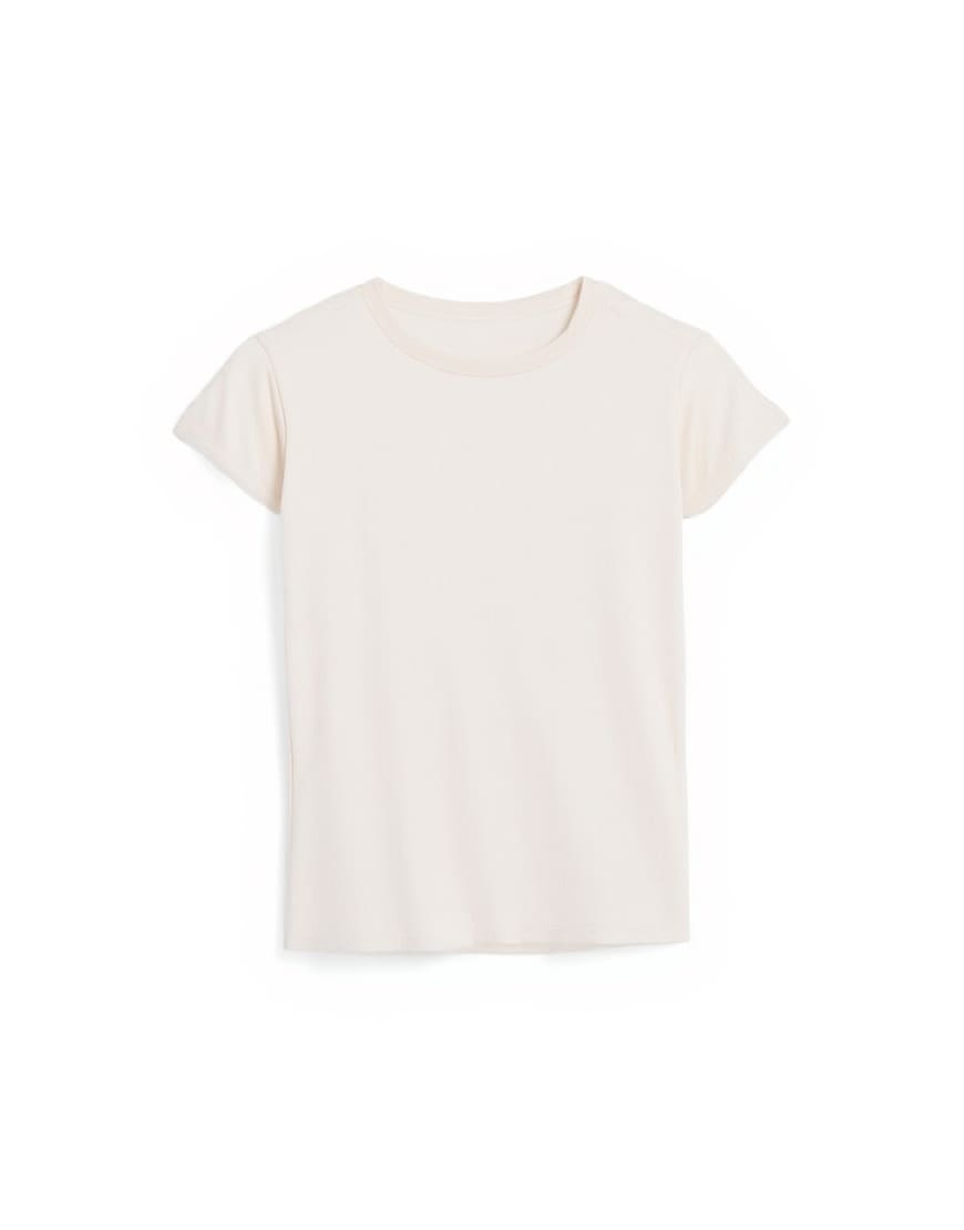 Topshop everyday tee in stone