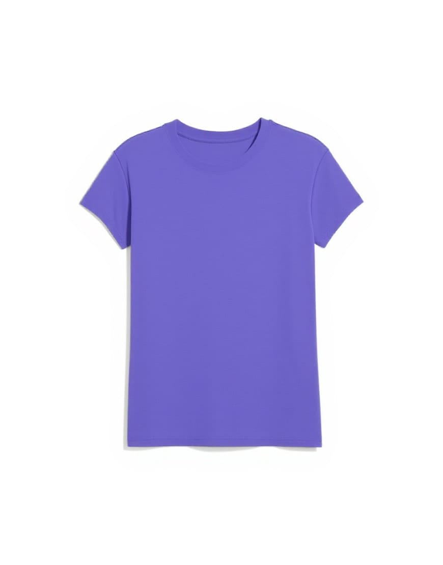 Topshop everyday tee in purple