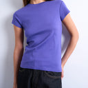 Topshop everyday tee in purple