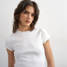Topshop Alltags-T-Shirt in Weiß
