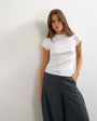 Topshop everyday tee in white