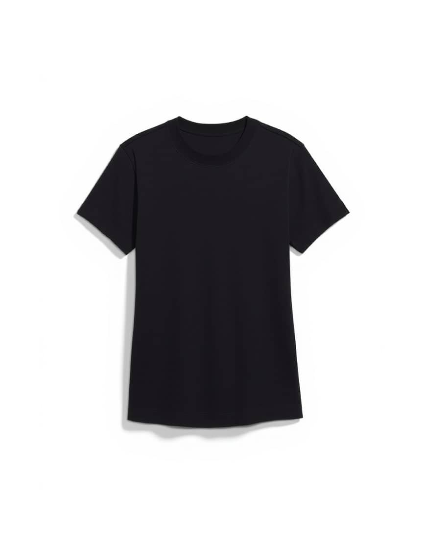 Topshop classic tee in black