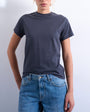 Topshop classic tee in charcoal