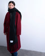 Topshop Sydney blanket scarf in black