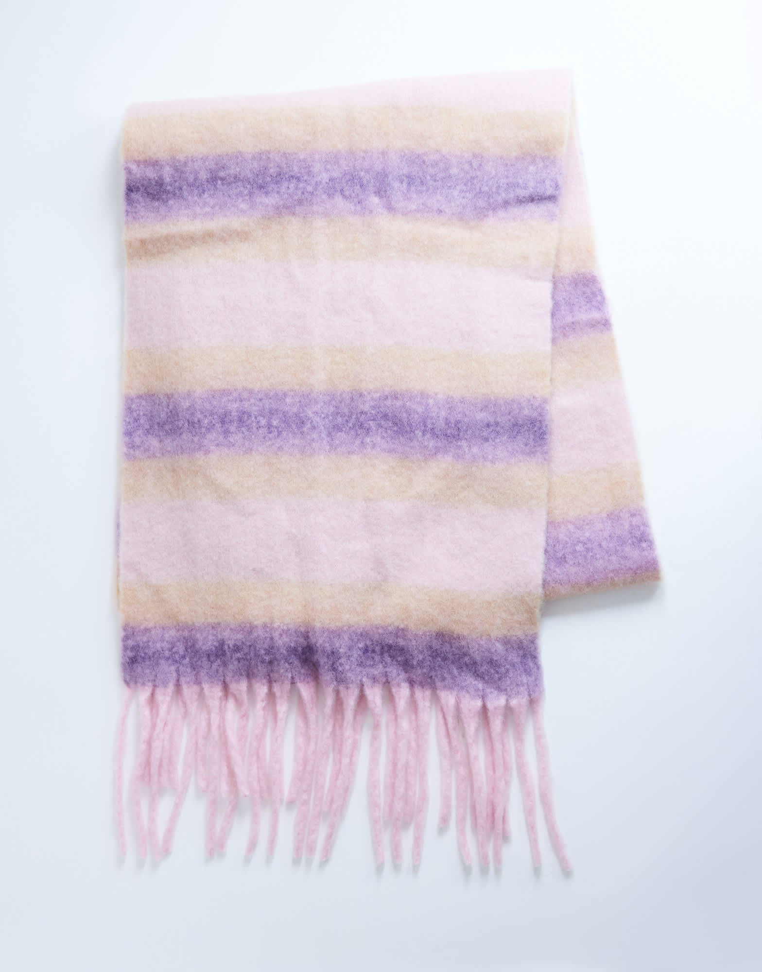 Topshop Sydney Decken-Schal mit lila Streifen