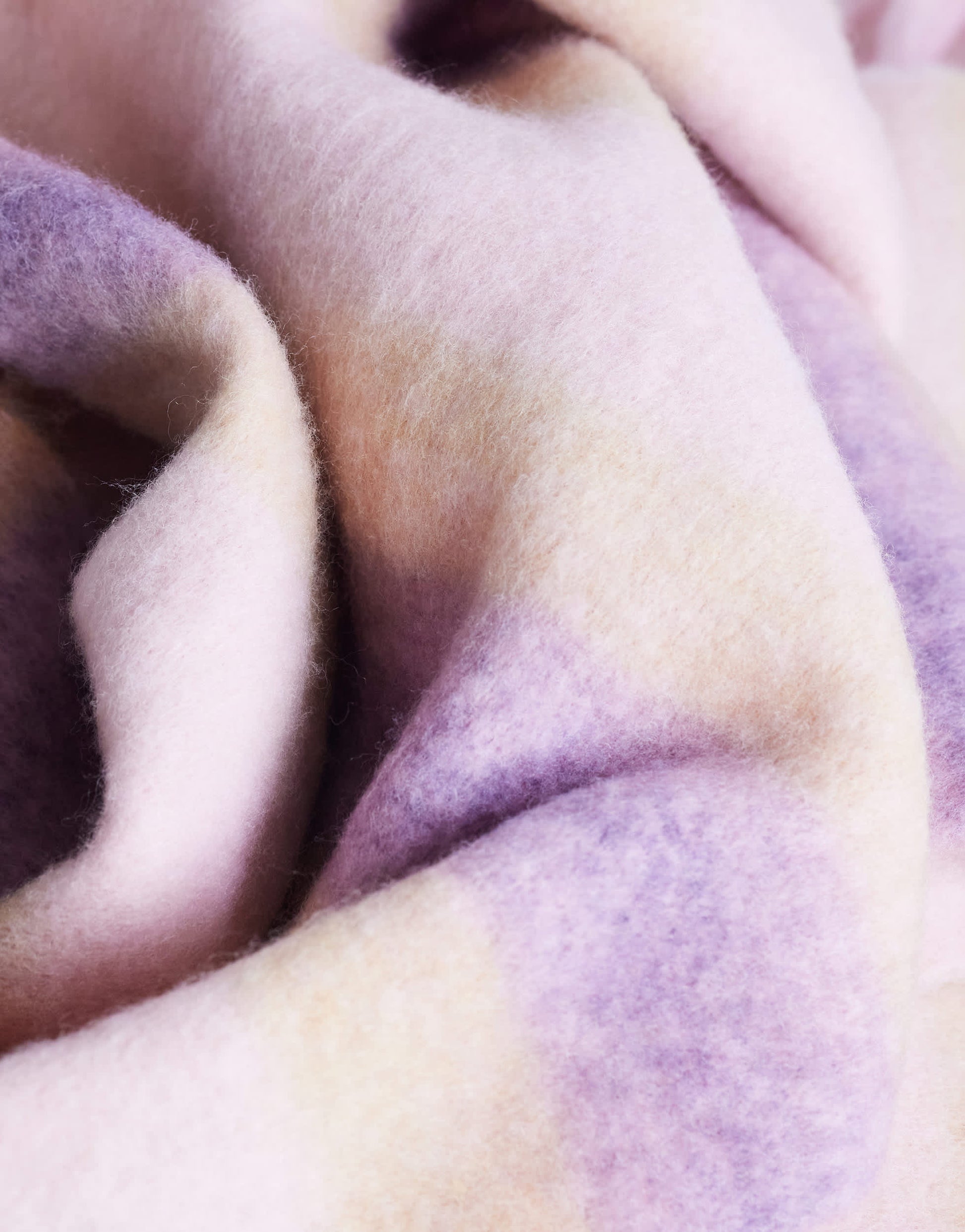Topshop Sydney blanket scarf in purple stripe