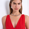 Collier Topshop Matty étanche en acier inoxydable argenté