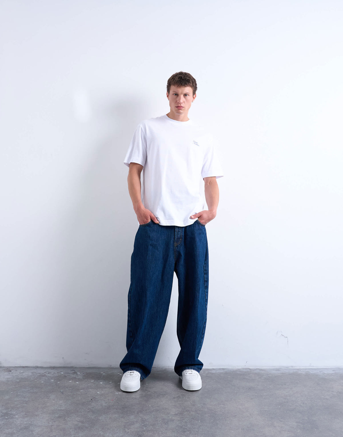 Topman relaxed for Going Nowhere print t-shirt in white
