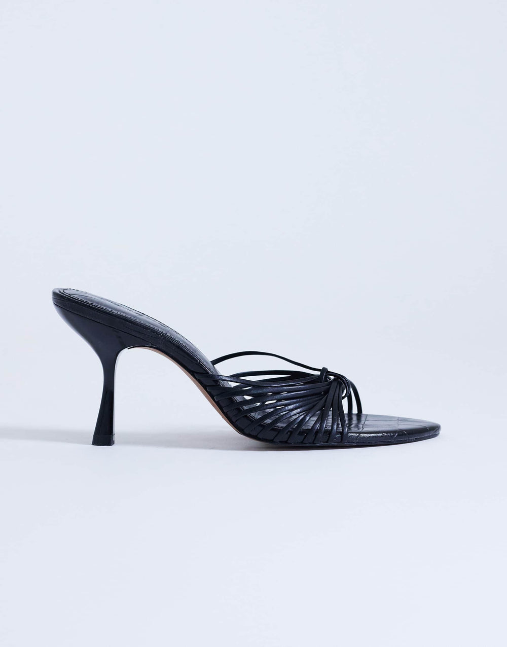 Sandales Topshop Simba à talons hauts et brides fines noires