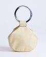 Topshop Cherry metal handle grab bag in buttermilk