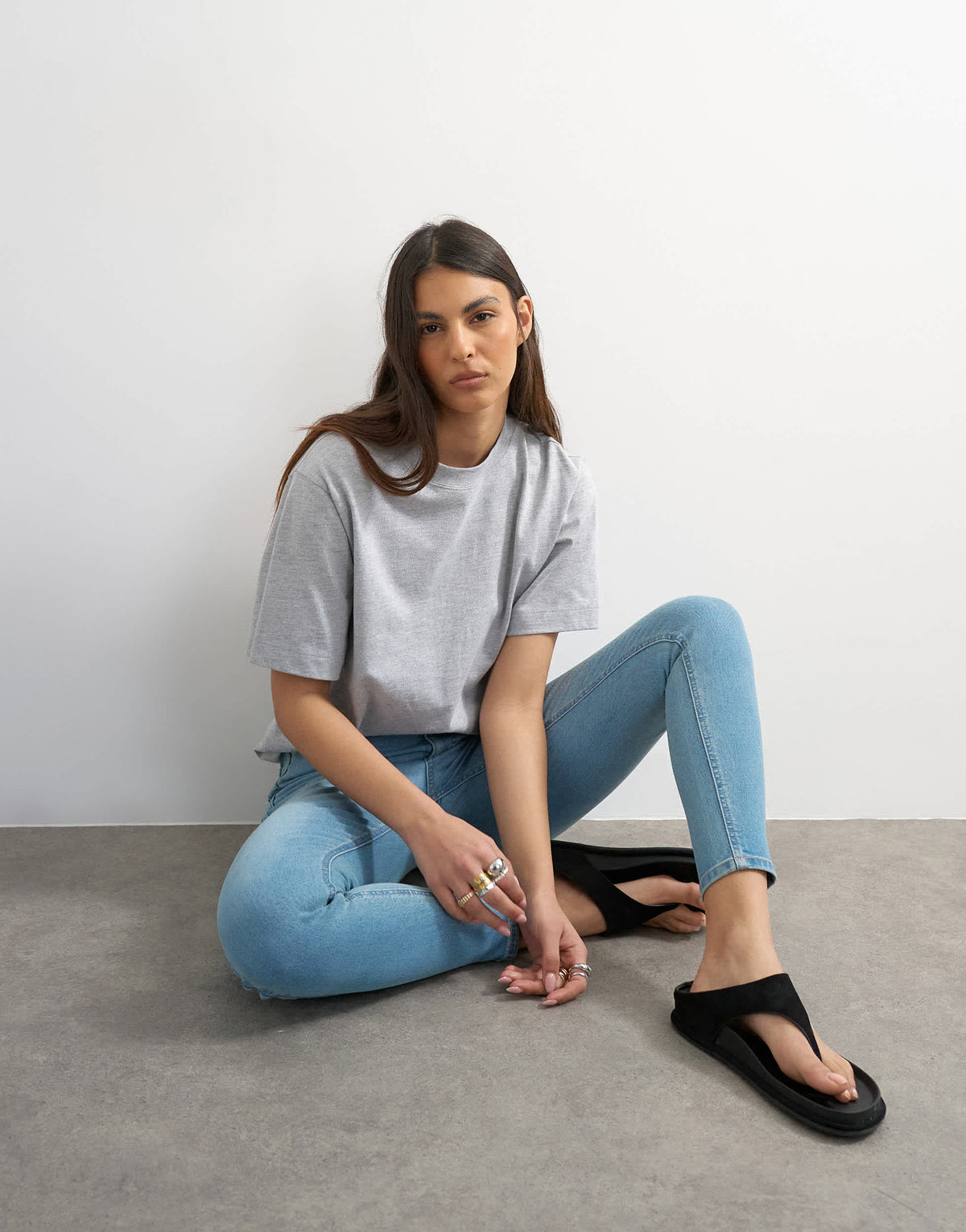 Topshop Jamie high rise jeans in  bleach