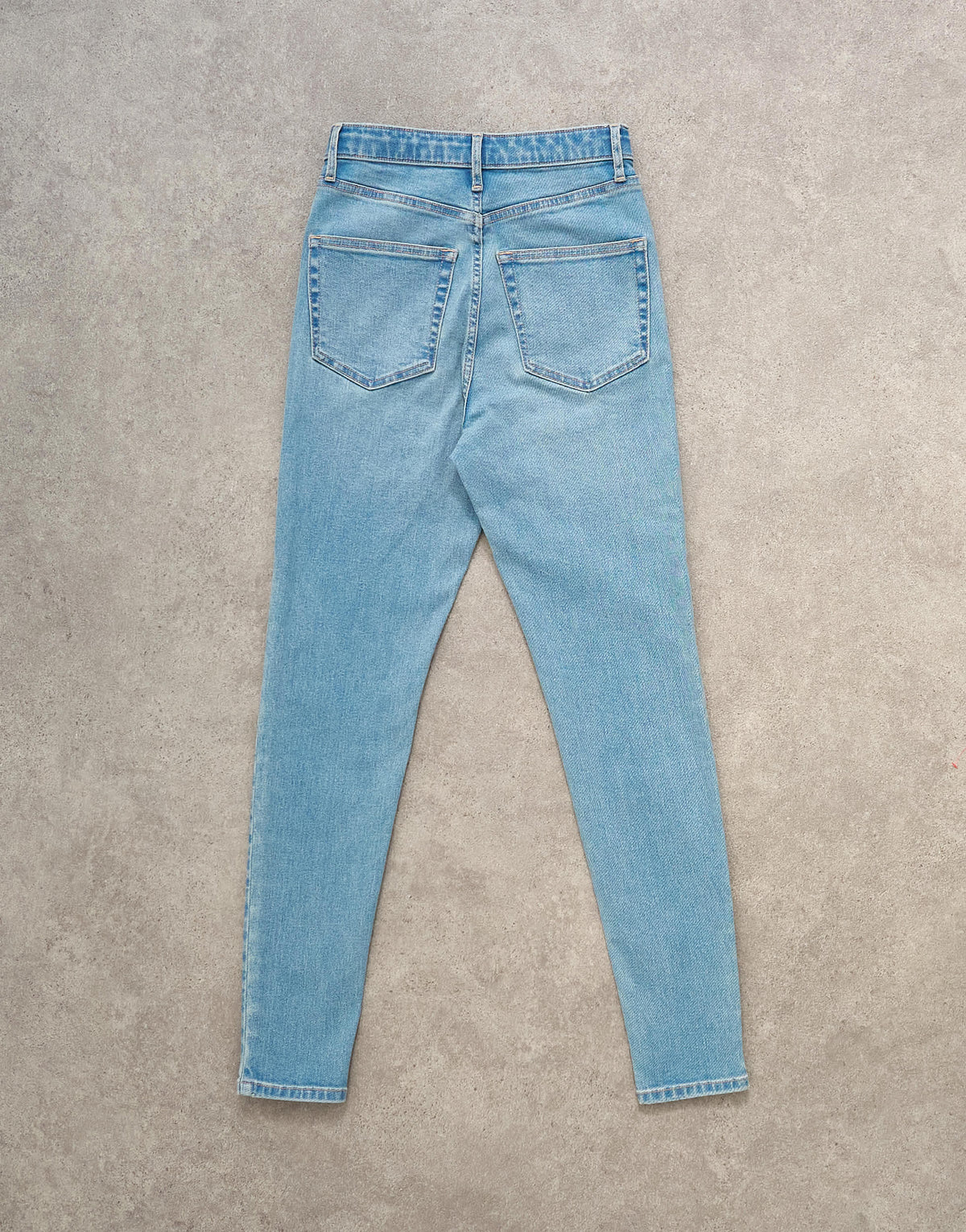 Topshop Jamie high rise jeans in  bleach