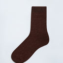 Topshop Flauschige, kuschelige Socke in Schokolade