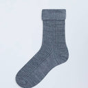 Chaussettes côtelées confortables Topshop Tot grises