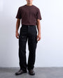 Topman baggy carpenter jean in raw black