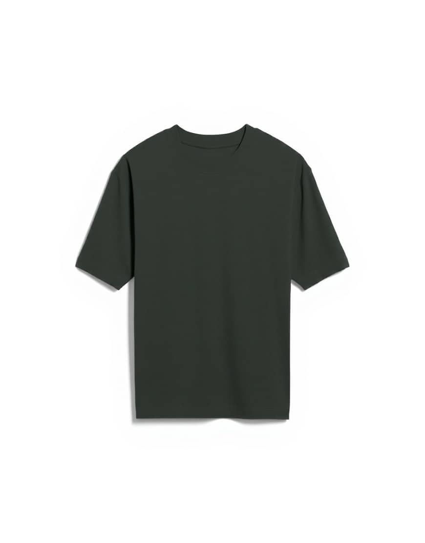 Topman relaxed t-shirt in dark green 