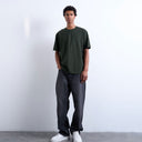 Topman relaxed t-shirt in dark green 