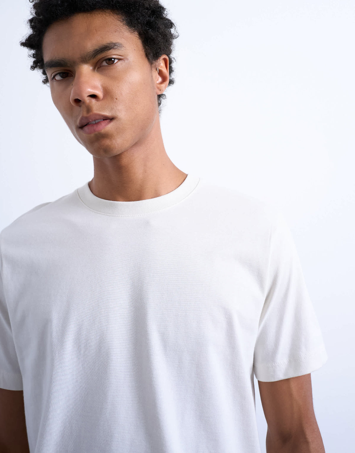 Topman 3 pack classic t-shirt in black, brown and ecru 