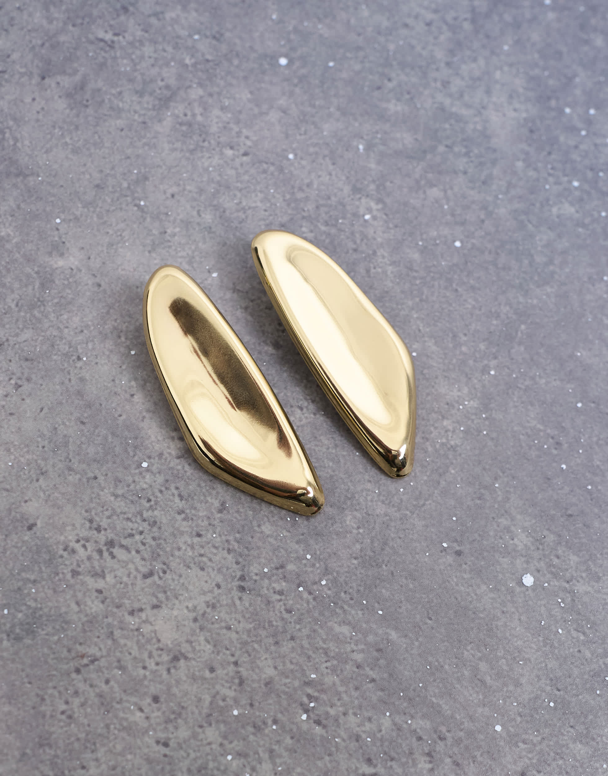 Topshop Paloma statement earring in gold