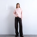 Pantalon de jogging Topshop à jambes bouffantes, couleur anthracite