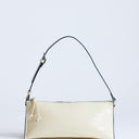 Topshop Simone shoulder bag in off white