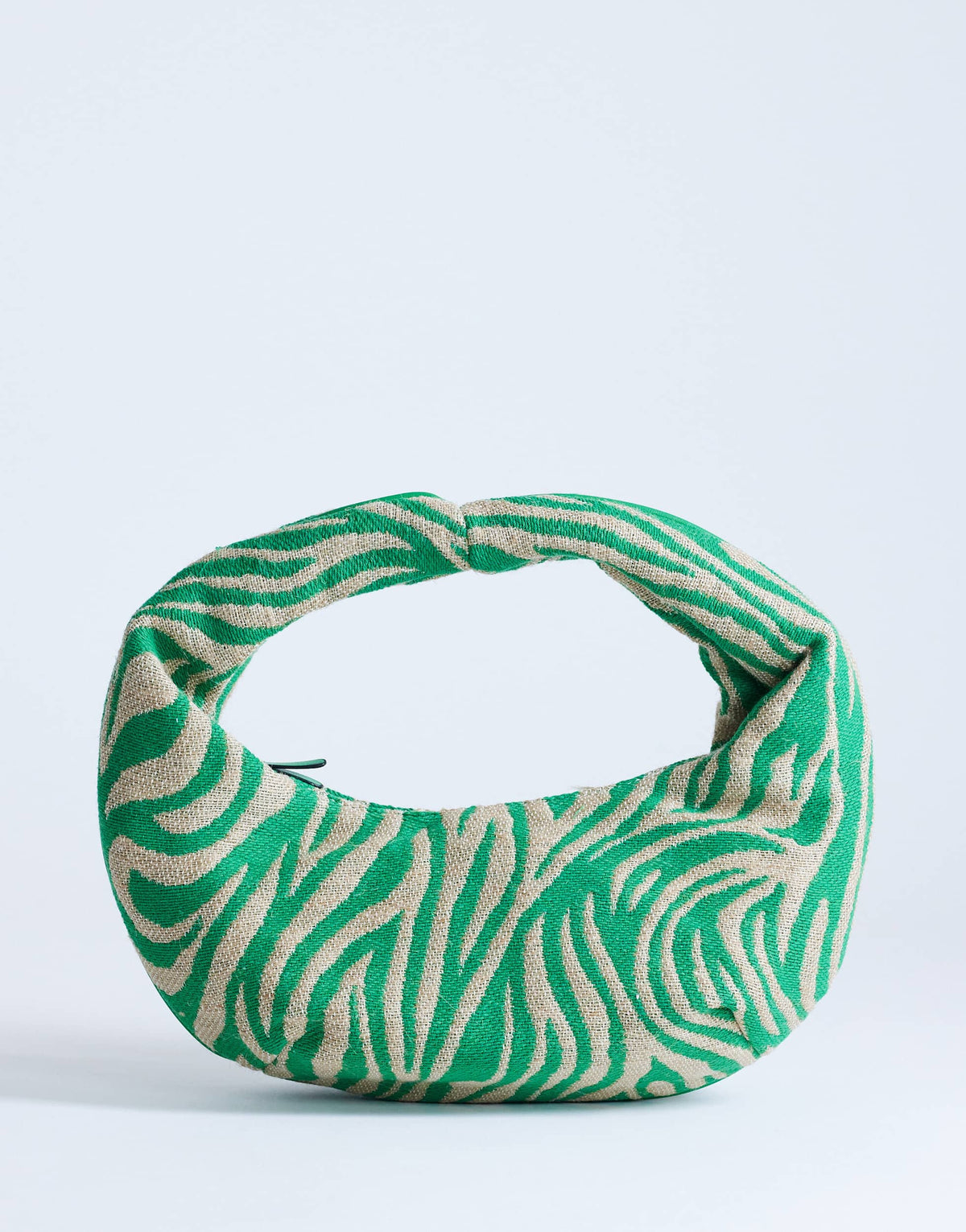 Topshop Giane medium canvas scoop bag in green