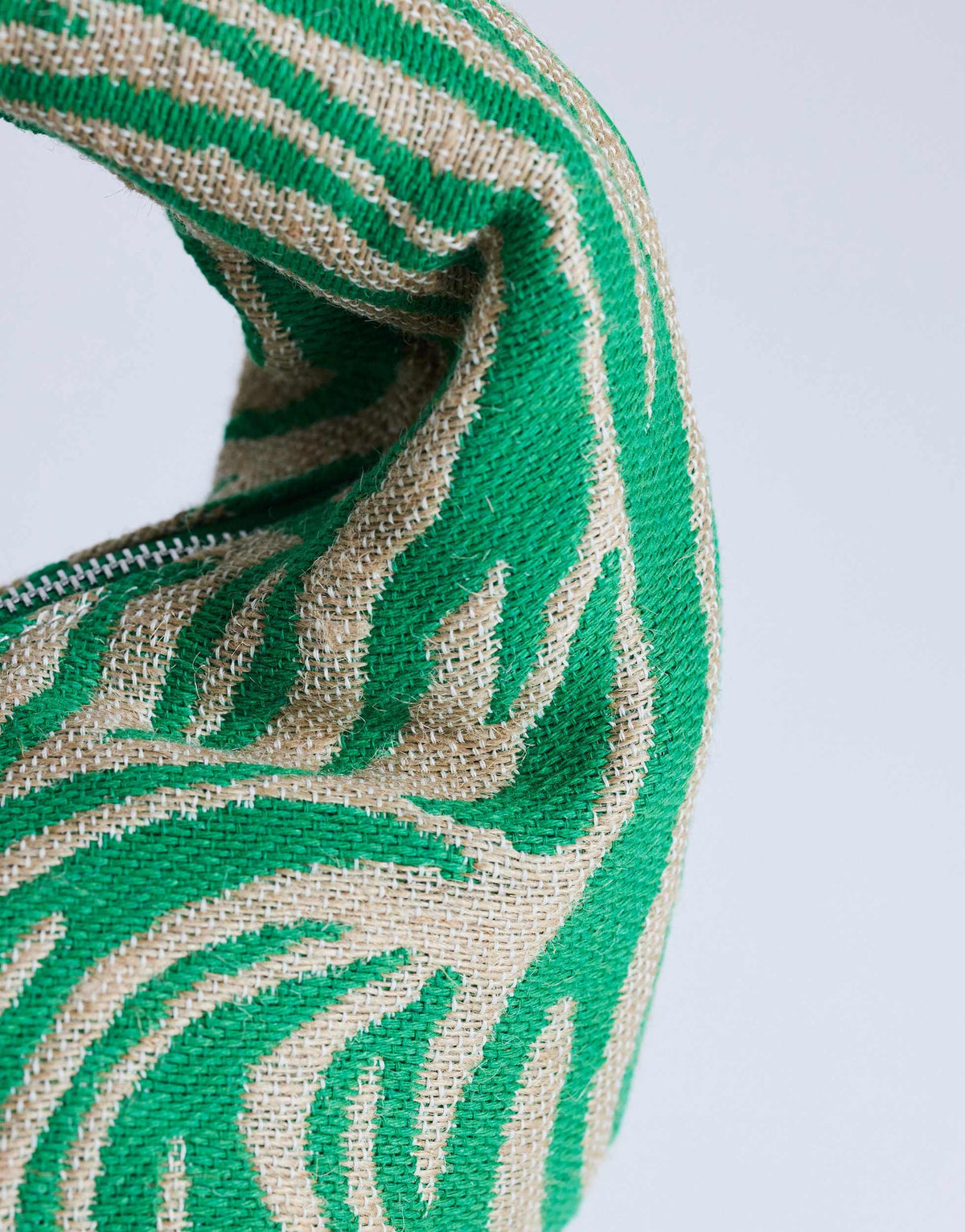 Topshop Giane medium canvas scoop bag in green