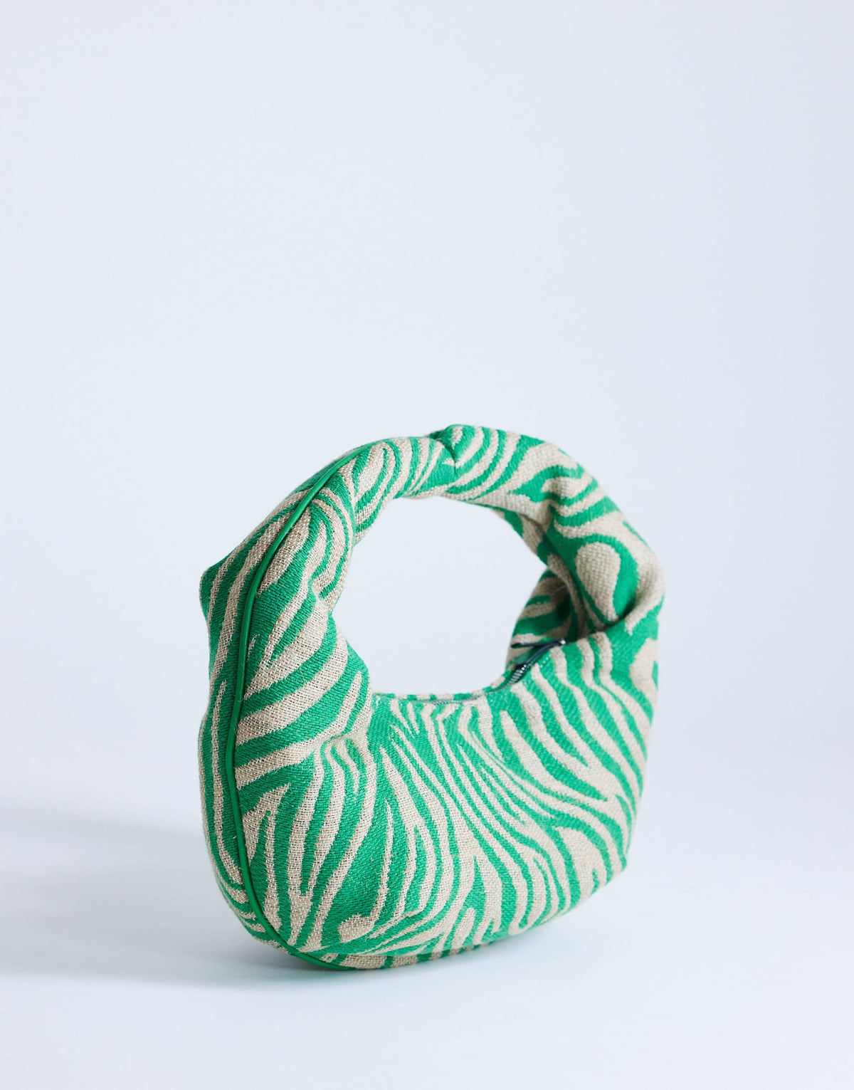 Topshop Giane medium canvas scoop bag in green
