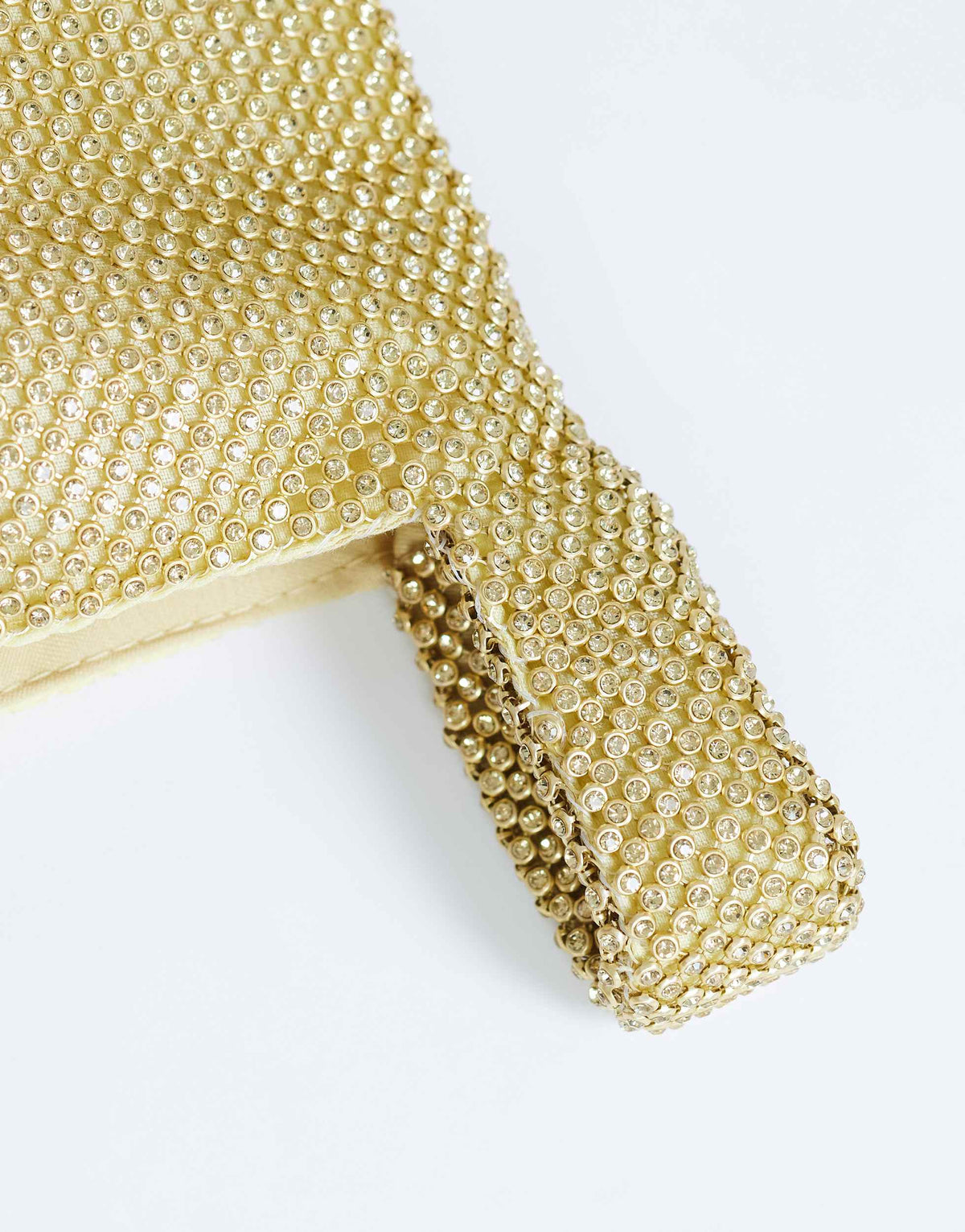 Topshop Gwyn embellished grab bag in gold